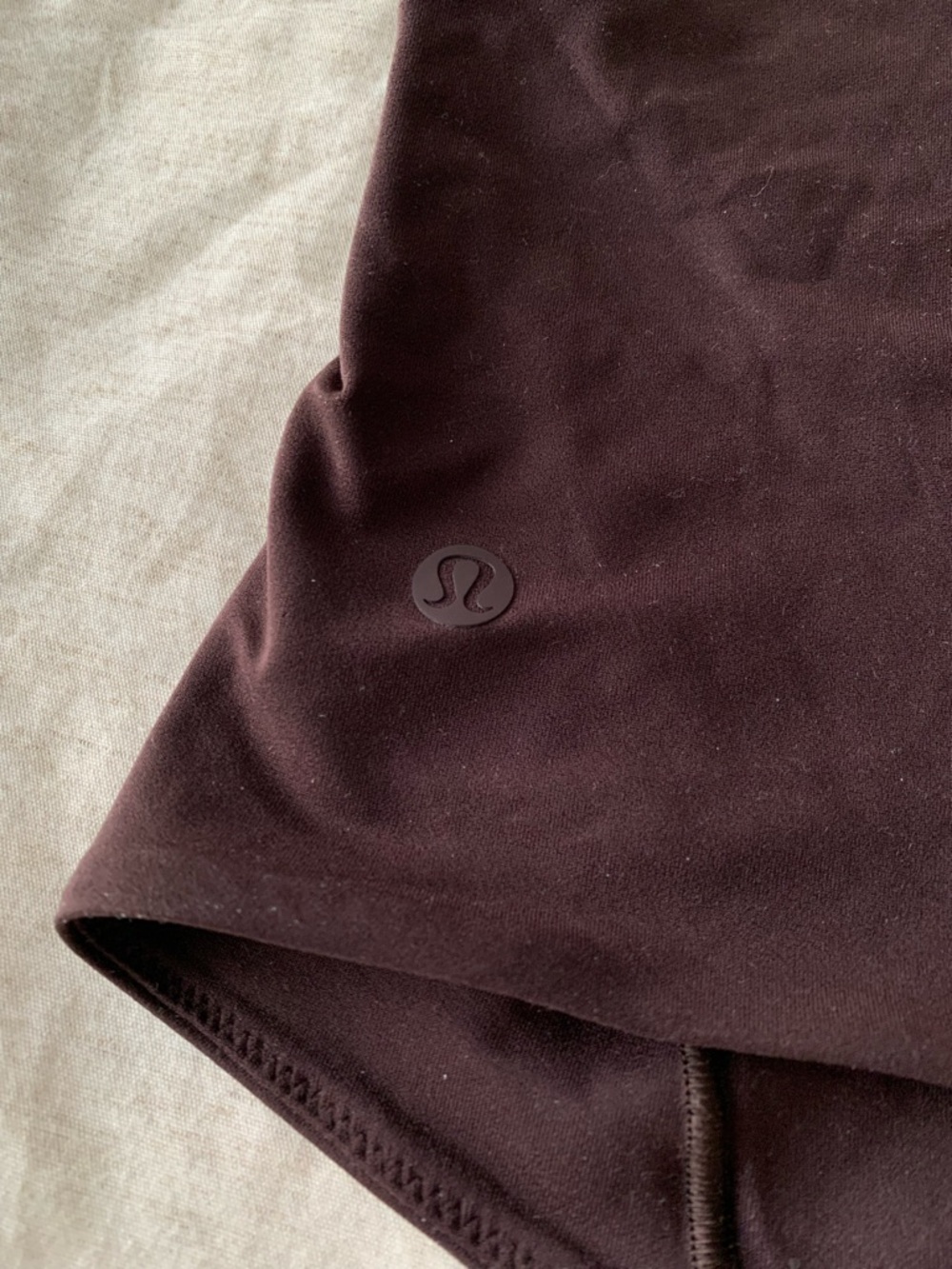 Lululemon Bodysuit  Wundermost Ultra-Soft Nulu Mockneck Sleeveless Brown Size XL - Picture 10 of 13
